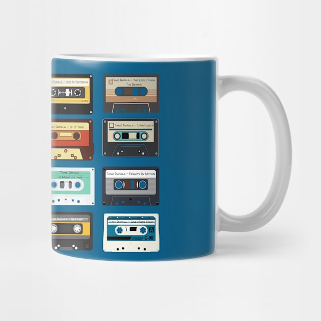 Cassette Tapes With Best Music - Music Themed Art - Music Art - Music Lover Gift by waltzart